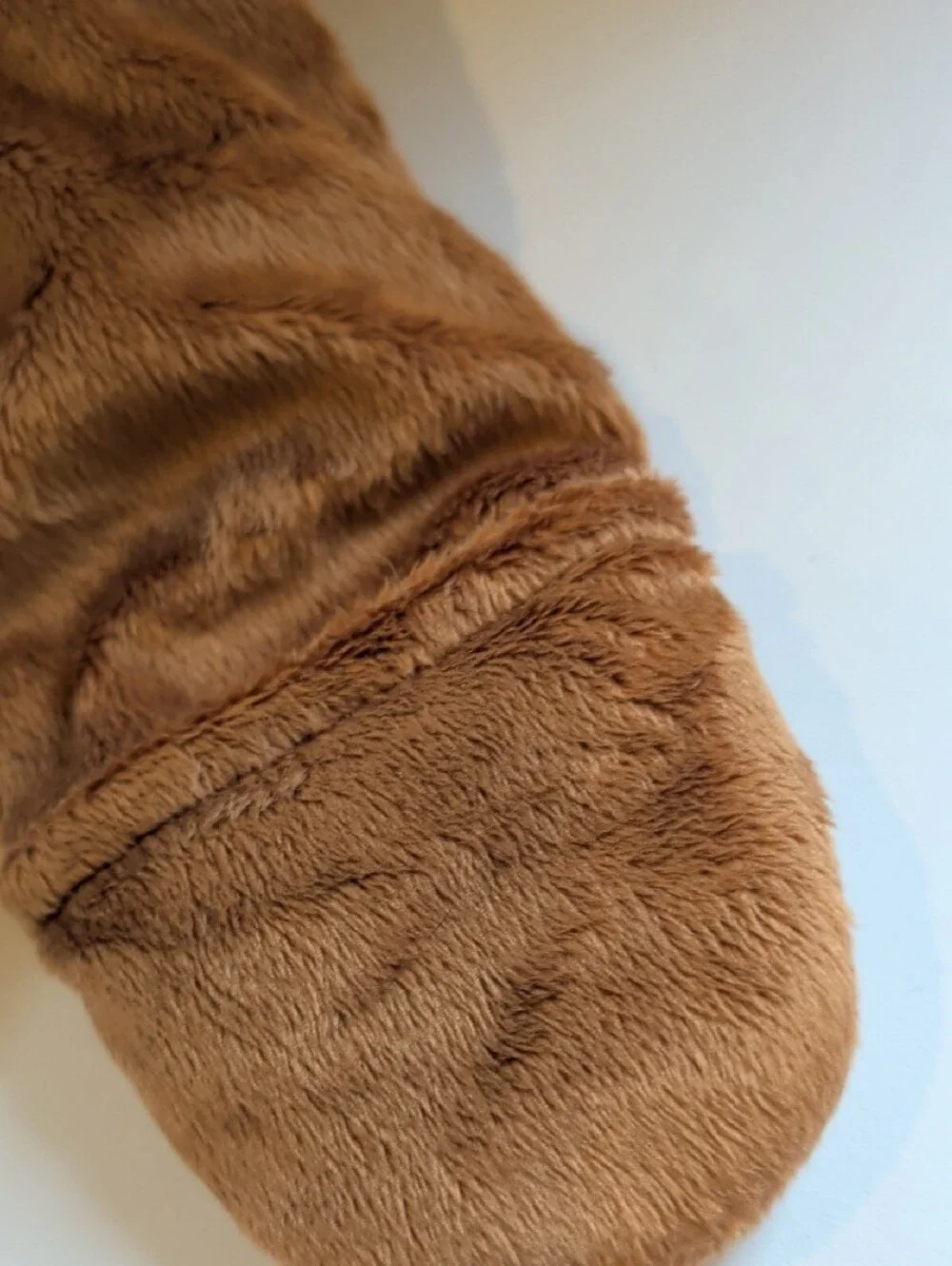 Carter's Brown Plush Footed One-Piece